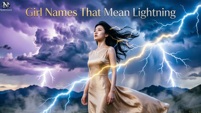 Girl Names That Mean Lightning