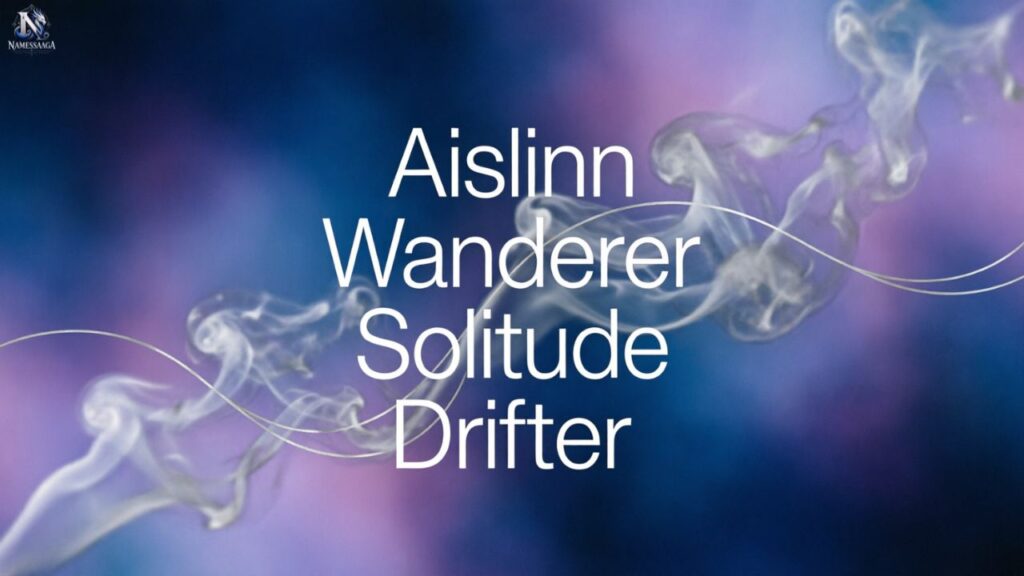 Modern & Trendy Names That Mean Lost Soul