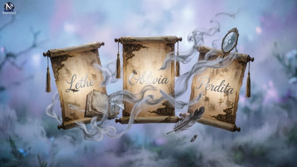 Names Meaning Lost or Forgotten