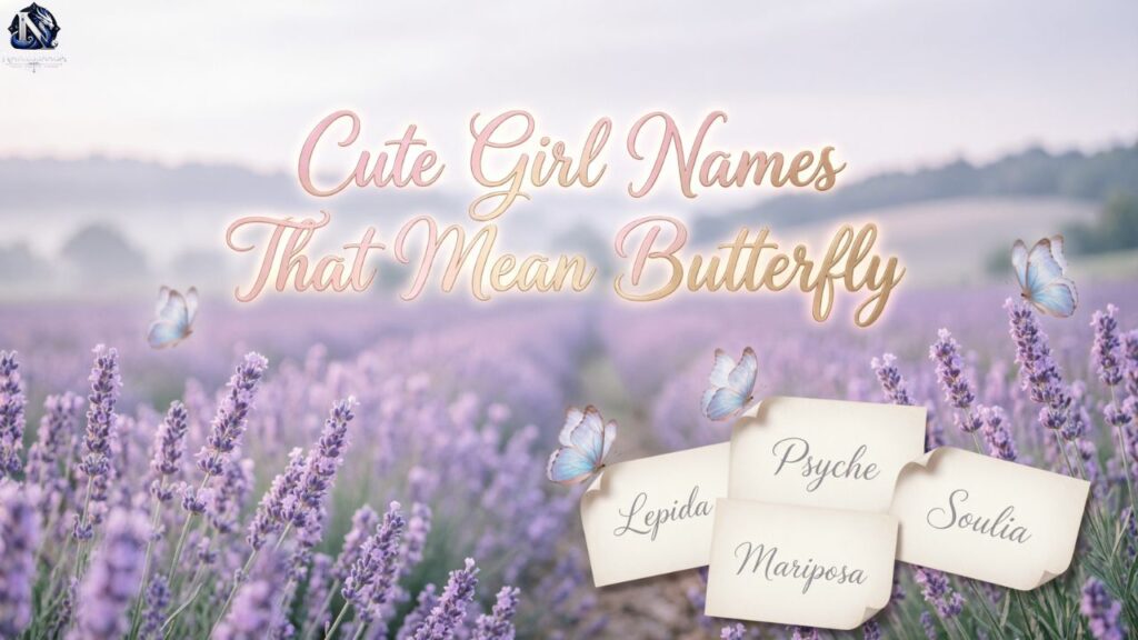 Cute Girl Names That Mean Butterfly