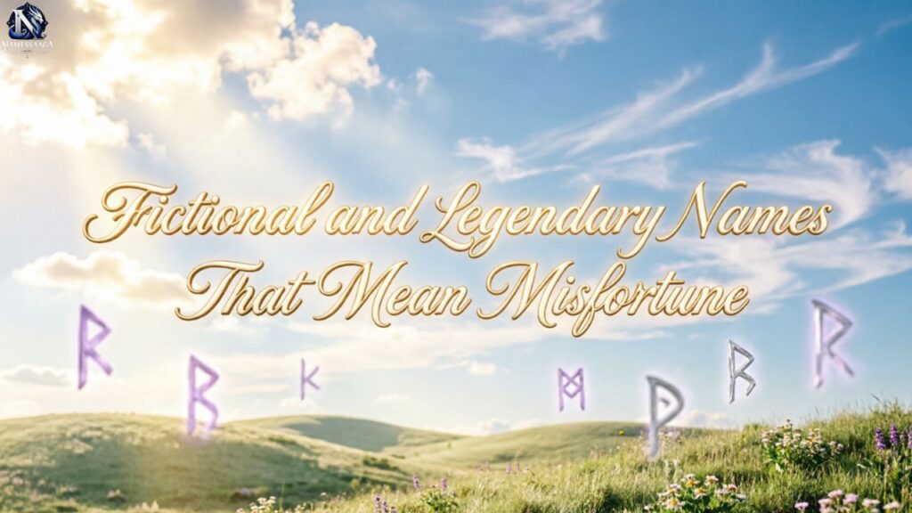 Fictional and Legendary Names That Mean Misfortune
