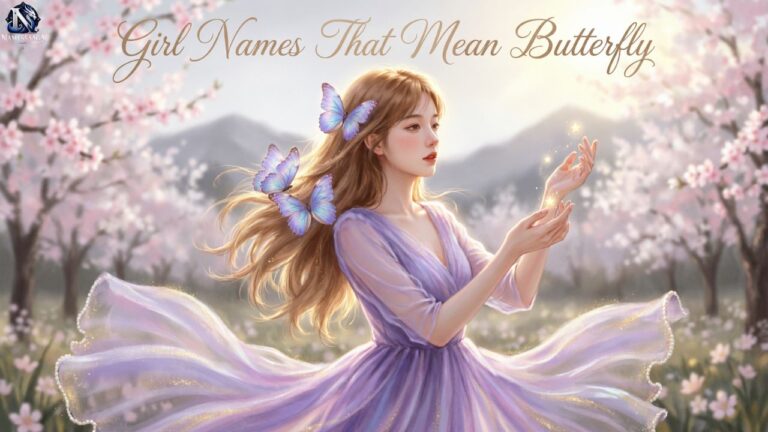 Girl Names That Mean Butterfly
