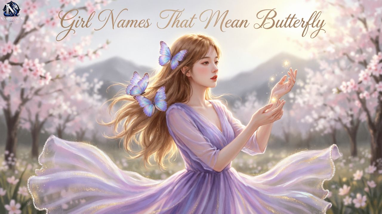 Girl Names That Mean Butterfly