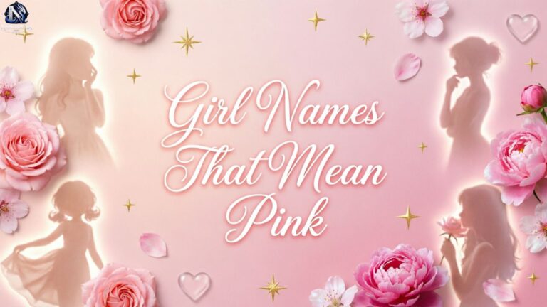 Girl Names That Mean Pink