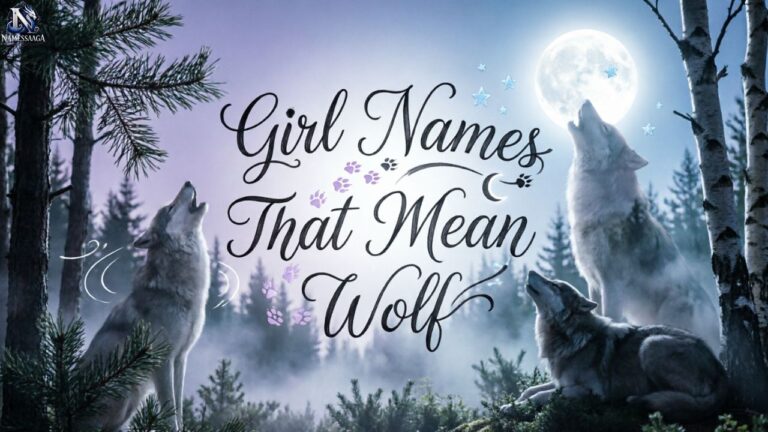 Girl Names That Mean Wolf