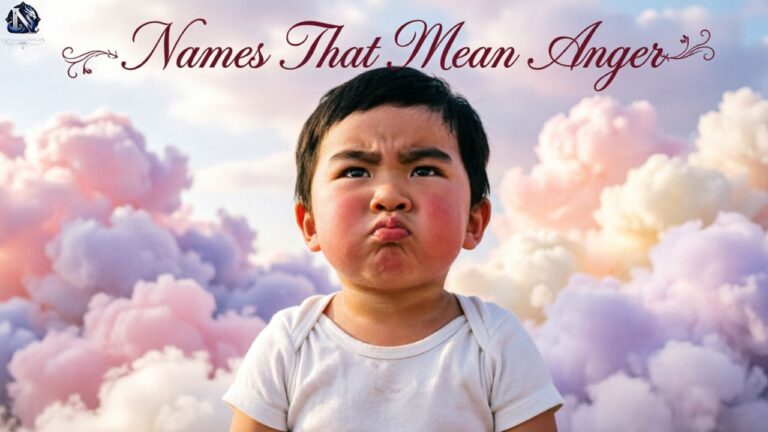 Names That Mean Anger