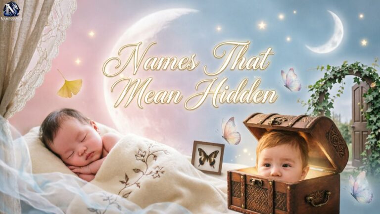 Names That Mean Hidden