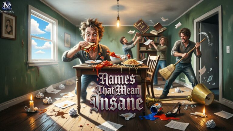 Names That Mean Insane