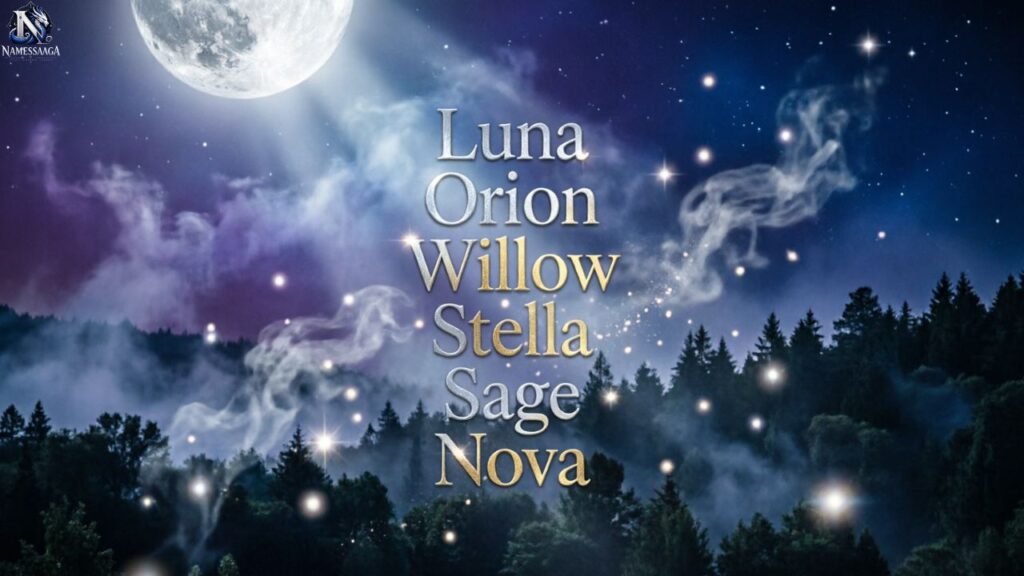 Nature and Celestial Mysterious Names