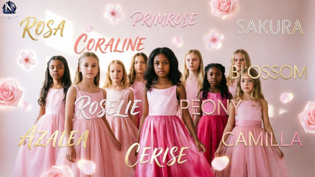 Popular Girl Names That Mean Pink