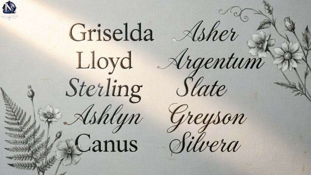 Rare, Vintage & Unique Names That Mean Gray