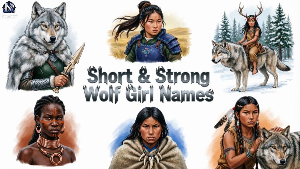 Short & Strong Wolf Girl Names