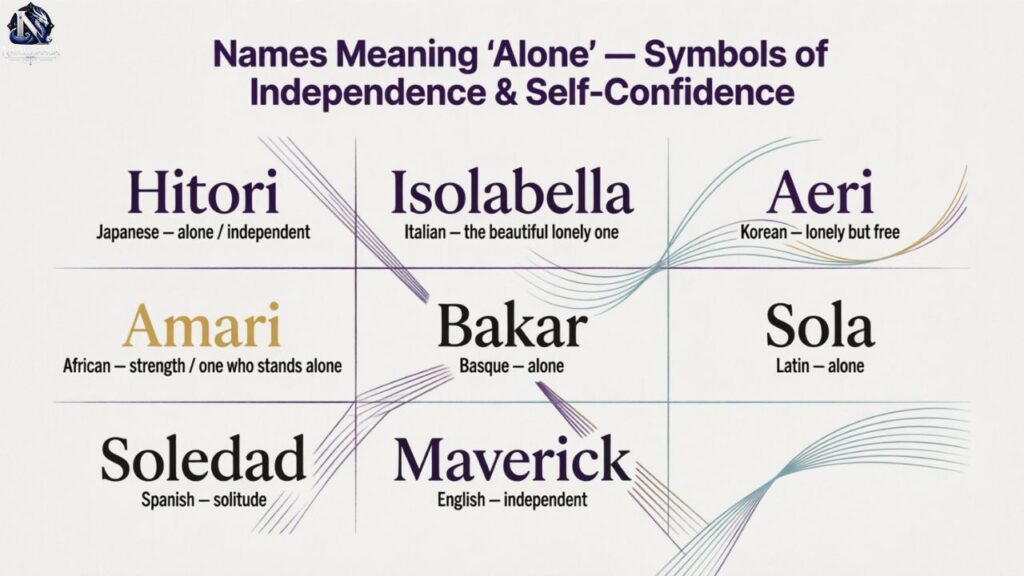 Unique Names That Mean Alone