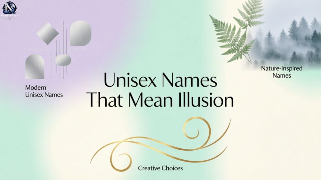 Unisex Names That Mean Illusion