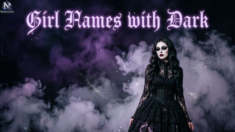Girl Names with Dark