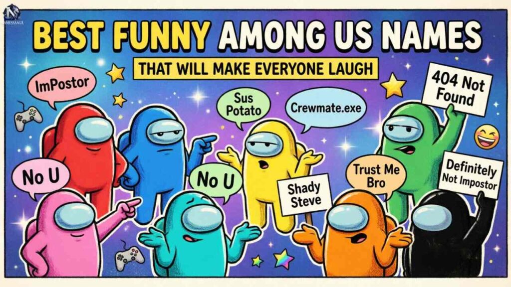 Best Funny Among Us Names