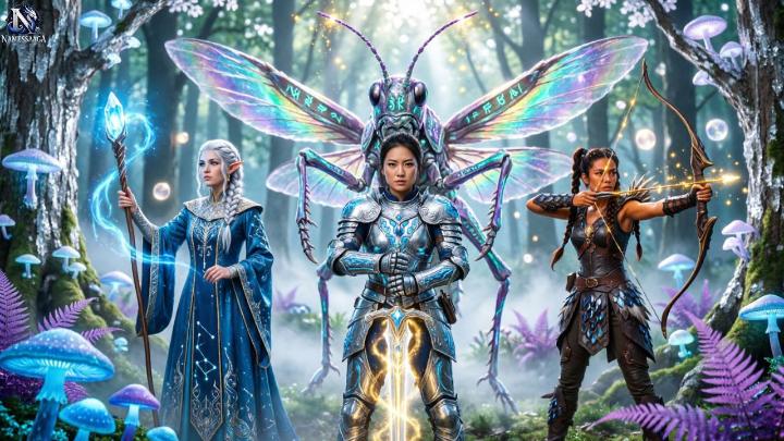 Fantasy Heroines and Magical Character Ideas