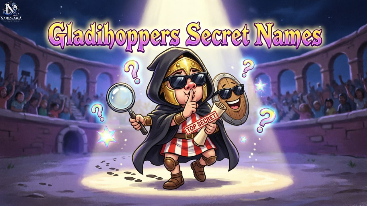 Gladihoppers Secret Names