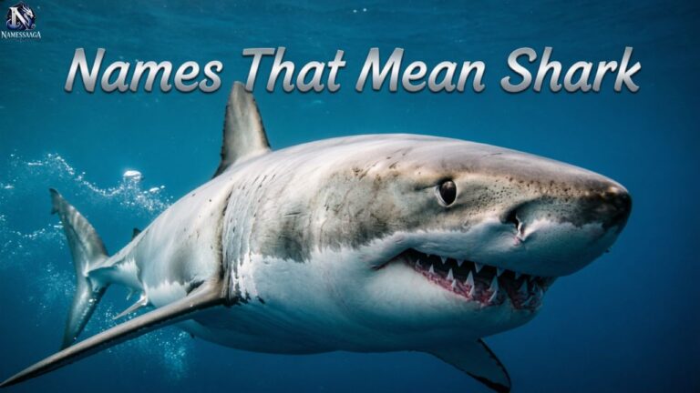 Names That Mean Shark