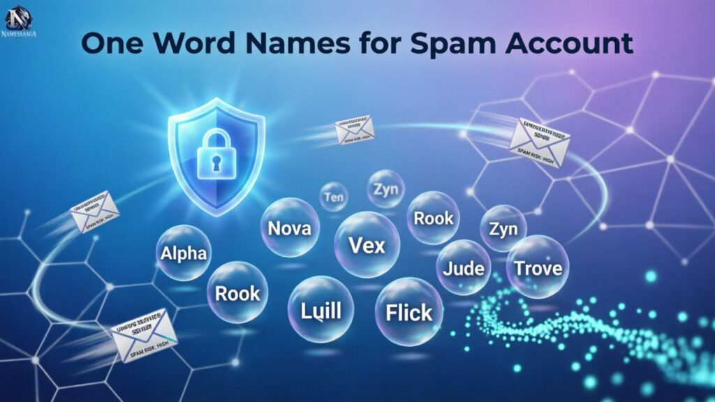 One Word Names for Spam Account