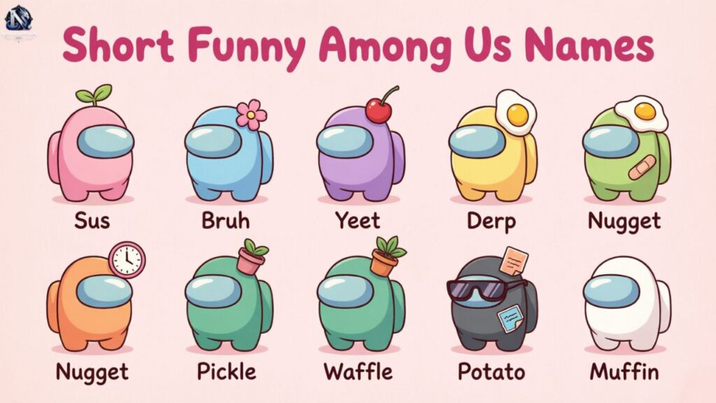 Short Funny Among Us Names