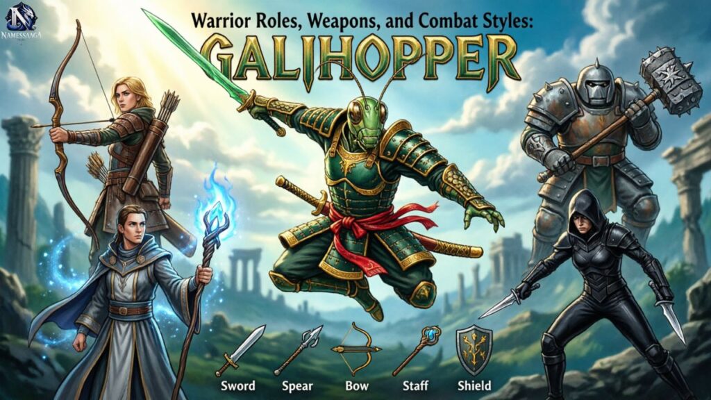 Warrior Roles, Weapons, and Combat Styles