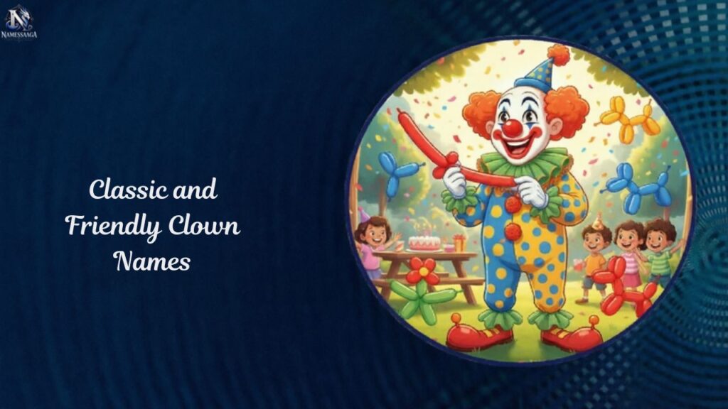 Classic and Friendly Clown Names