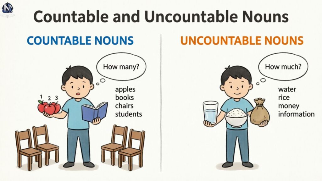 Countable and Uncountable Nouns