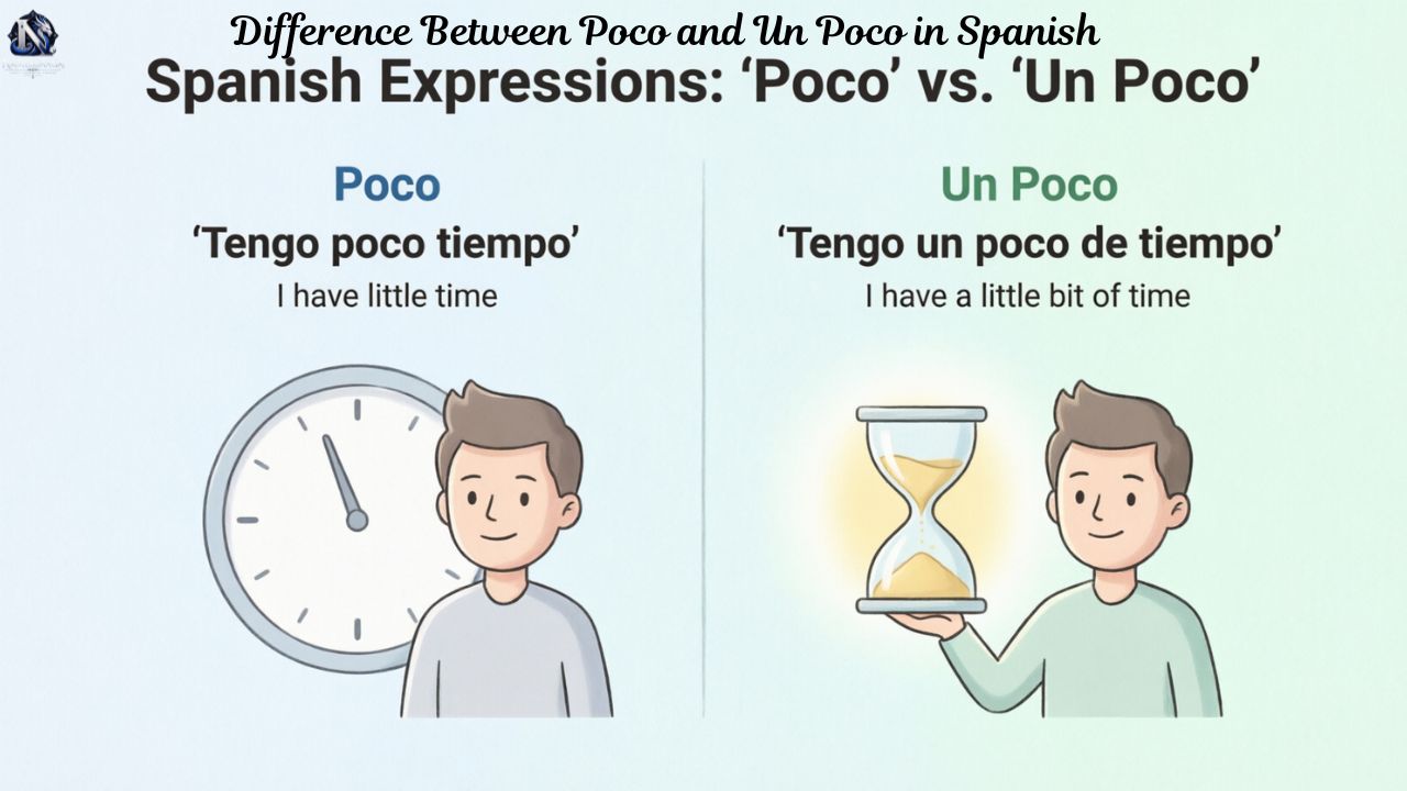 Difference Between Poco and Un Poco in Spanish