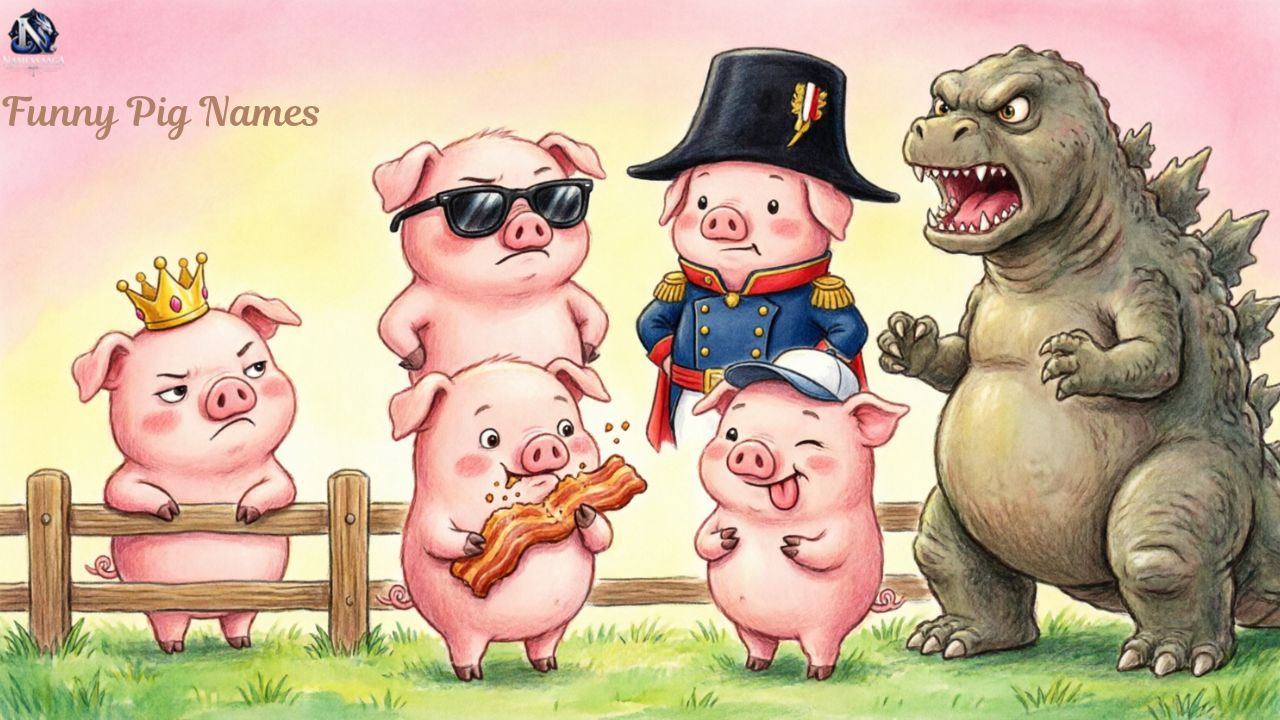 Funny Pig Names