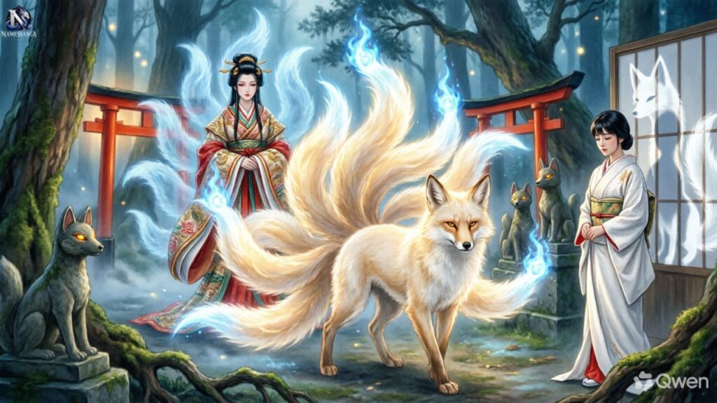 Kitsune Names from Japanese Mythology