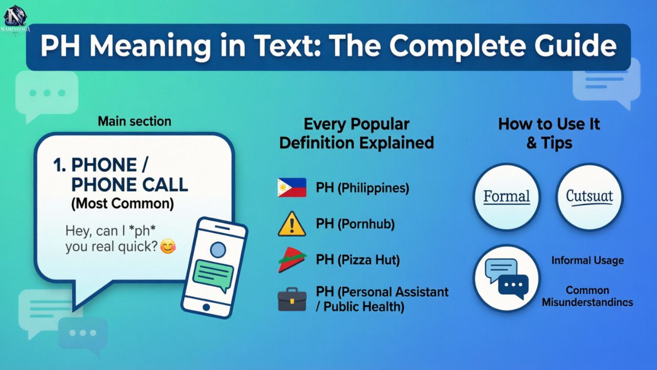 pH Meaning in Text