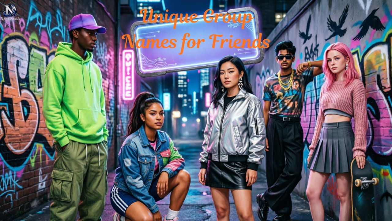 Unique Group Names for Friends