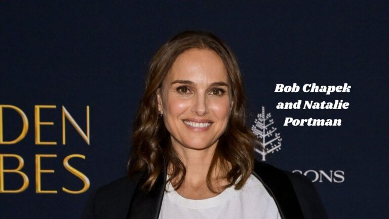 Bob Chapek and Natalie Portman