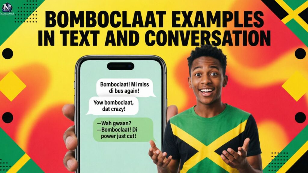 Bomboclat Examples in Text and Conversation