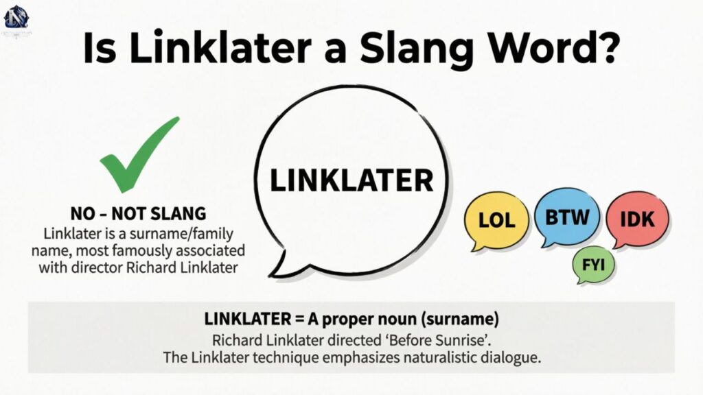 Is Linklater a Slang Word?