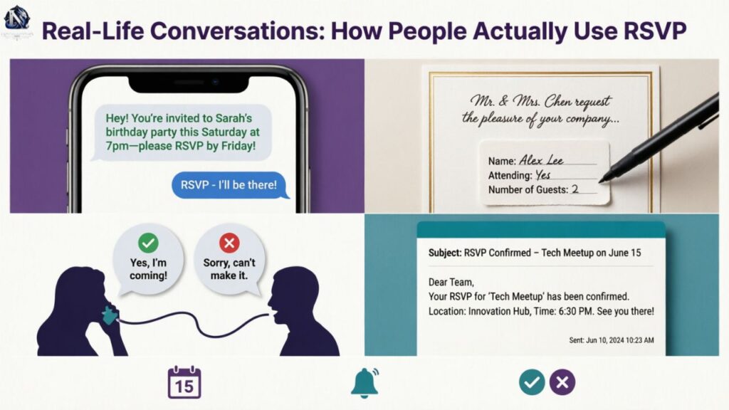 Real-Life Conversations (How People Actually Use RSVP)
