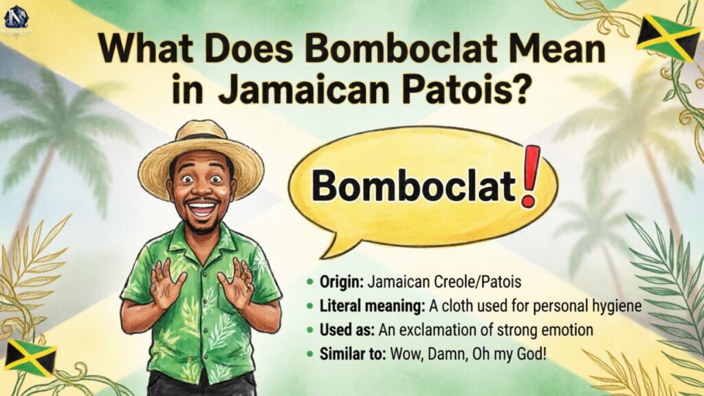 What Does Bomboclat Mean in Jamaican Patois?